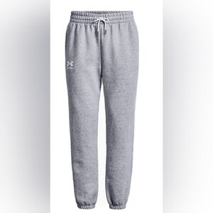 Under Armour Women's Light Gray Heather Jogger Sweatpants! XLT!